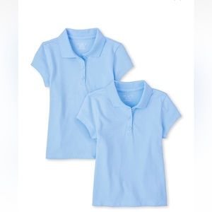 2! Children’s Place blue short sleeve polo short sleeve shirts